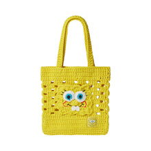 Carica l'immagine nel visualizzatore di Gallery, SpongeBob Graphic Crochet Tote Bag