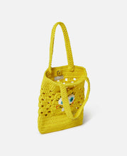 Carica l'immagine nel visualizzatore di Gallery, SpongeBob Graphic Crochet Tote Bag