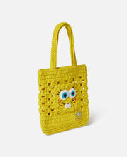 Carica l'immagine nel visualizzatore di Gallery, SpongeBob Graphic Crochet Tote Bag
