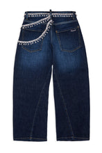 Carica l'immagine nel visualizzatore di Gallery, Jeans relaxed con applicazioni gioiello - Loose Twist