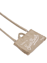 Carica l'immagine nel visualizzatore di Gallery, Phone bag in lino beige