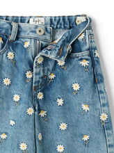 Carica l'immagine nel visualizzatore di Gallery, Jeans a palazzo con ricami