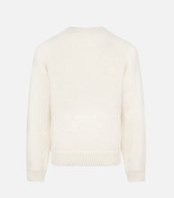 Carica l'immagine nel visualizzatore di Gallery, Maglione girocollo rosa da bambina Danya con logo Saint Barth in lurex