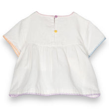 Carica l'immagine nel visualizzatore di Gallery, Blusa svasata con ricamo