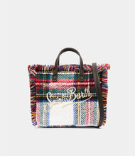 Carica l'immagine nel visualizzatore di Gallery, Borsa vanity mini tartan in lana