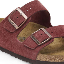 Carica l'immagine nel visualizzatore di Gallery, Slippers Arizona color zinfandel scamosciato