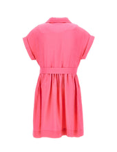 Carica l'immagine nel visualizzatore di Gallery, Abito rosa con logo monogram