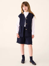 Carica l'immagine nel visualizzatore di Gallery, Gilet smanicato in tweed