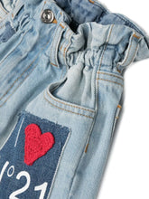 Carica l'immagine nel visualizzatore di Gallery, Nº21 Kids Shorts denim con applicazione