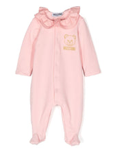 Carica l'immagine nel visualizzatore di Gallery, Moschino Kids embroidered-logo ruffle-trim pyjamas