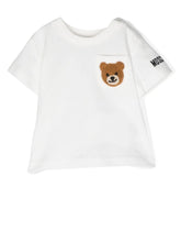 Carica l'immagine nel visualizzatore di Gallery, Moschino Kids T-shirt Teddy Bear con ricamo