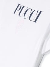 Carica l'immagine nel visualizzatore di Gallery, PUCCI Junior logo print short-sleeve T-shirt