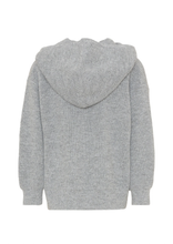Carica l'immagine nel visualizzatore di Gallery, Cardigan con zip in maglia
