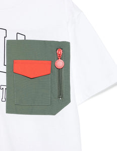 T-shirt con taschino