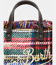 Carica l'immagine nel visualizzatore di Gallery, Borsa vanity mini tartan in lana
