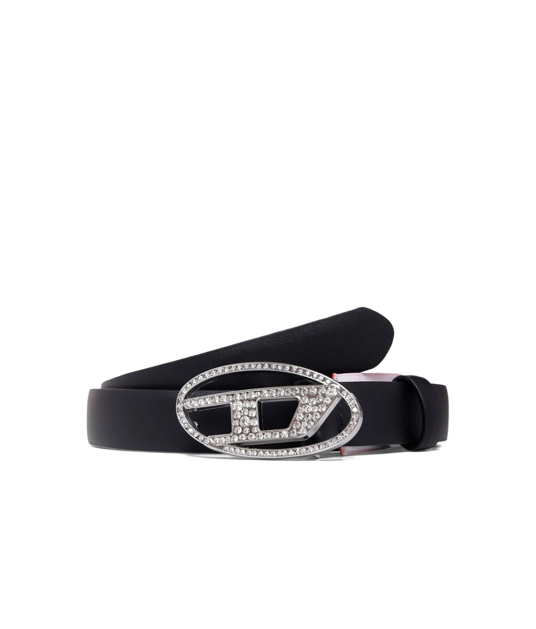 Cintura con oval D in cristalli