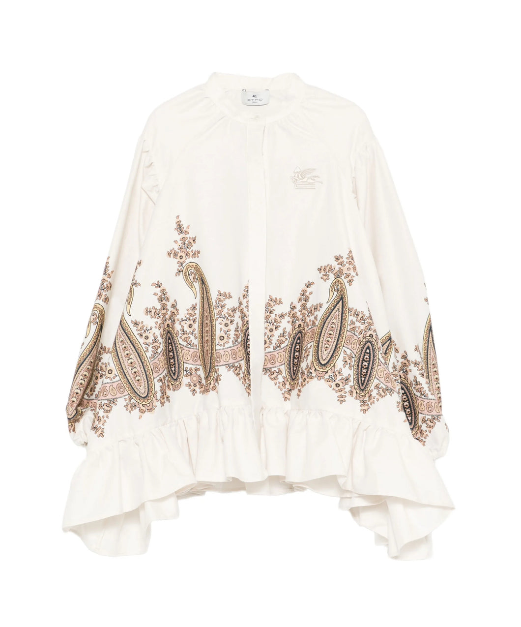 Camicia con stampa paisley