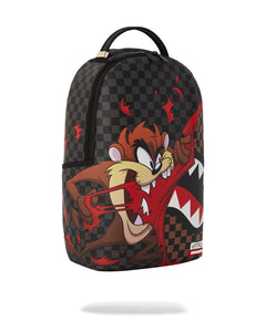 ZAINO SPRAYGROUND LOONEY TUNES TAZ TEAR UP DLXSV BACKPACK NERO