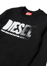 Carica l'immagine nel visualizzatore di Gallery, Felpa nera girocollo unisex
