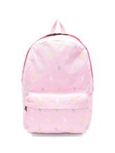 Carica l'immagine nel visualizzatore di Gallery, ZAINO PER BAMBINA POLO RALPH LAUREN KIDS ROSA CON FANTASIA POLO PONY ALL-OVER
