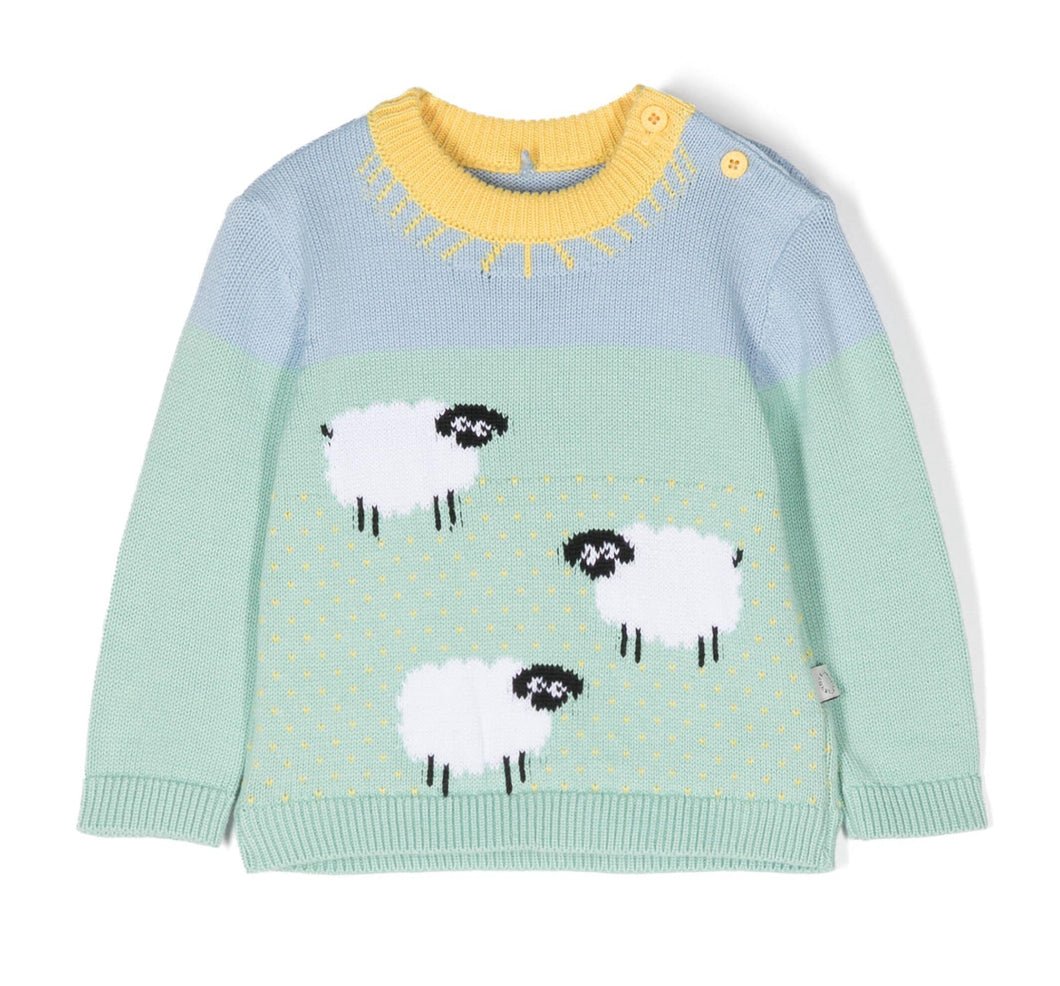 Maglione neonato in maglia