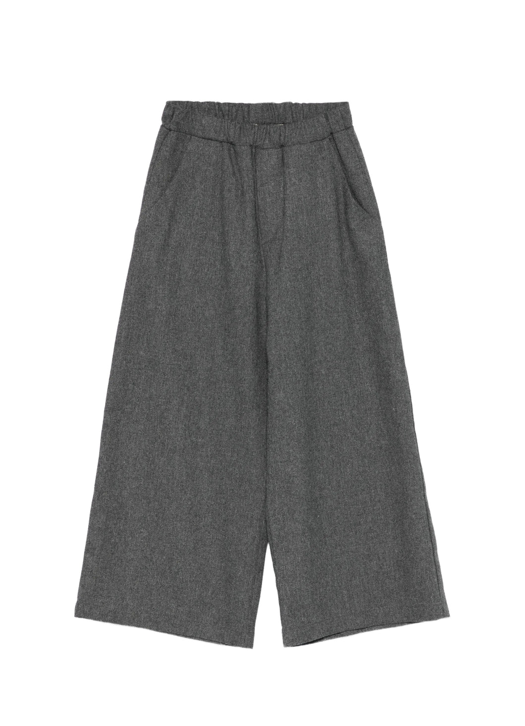 Pantalone grigio a palazzo