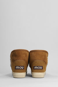 Mou sneakers con dettagli in lana