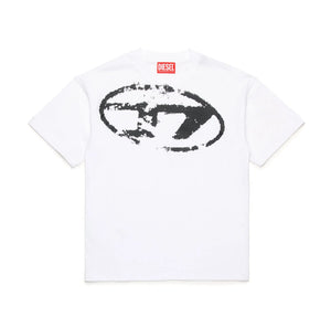 T-shirt con oval D