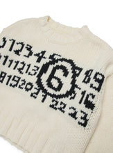 Carica l&#39;immagine nel visualizzatore di Gallery, Maglione bianco color latte
