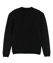 Carica l&#39;immagine nel visualizzatore di Gallery, Maglia nera con monogramma
