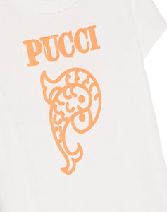 T-shirt con logo e applicazione