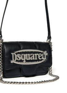 Borsa a spalla con logo