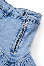 Carica l'immagine nel visualizzatore di Gallery, Gonna in denim con volant
