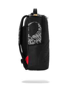 ZAINO SPRAYGROUND MIDNIGHT RACEWAY GRAFFITI DLXSV BACKPACK NERO