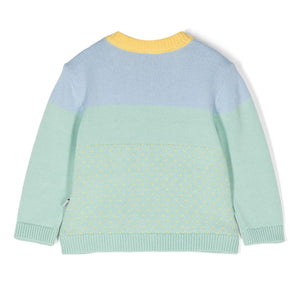 Maglione neonato in maglia