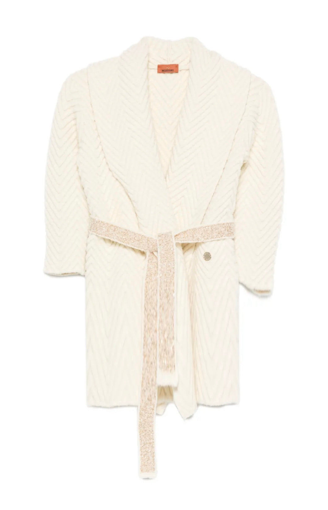 Cappotto con cintura