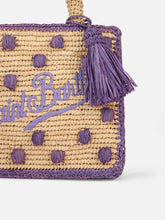 Carica l&#39;immagine nel visualizzatore di Gallery, Borsa vanity mini raffia
