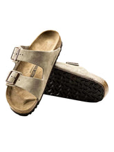 Carica l'immagine nel visualizzatore di Gallery, Slippers Arizona taupe scamosciato
