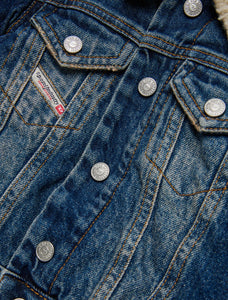 Giacca in denim neonato
