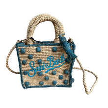 Carica l&#39;immagine nel visualizzatore di Gallery, Borsa vanity mini raffia
