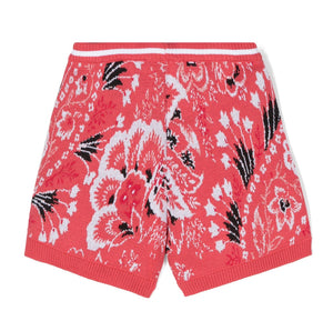 Shorts con stampa paisley