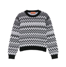 Carica l&#39;immagine nel visualizzatore di Gallery, Maglione con motivo a zigzag
