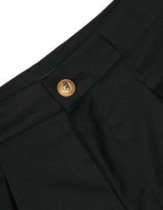 Pantaloni blu con applicazione