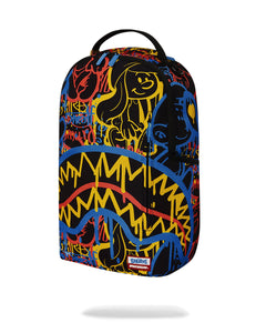 ZAINO SPRAYGROUND SMURFS NEON DLXSR BACKPACK BLU