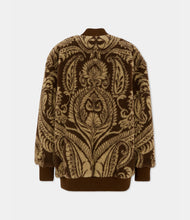 Carica l&#39;immagine nel visualizzatore di Gallery, Giacca a bomber in teddy bear con zip

