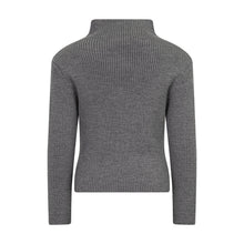 Carica l'immagine nel visualizzatore di Gallery, Maglione grigio a coste
