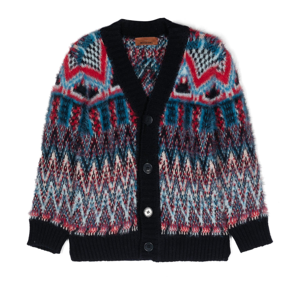 Cardigan con scollo a V