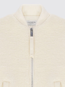 BOMBER OVERSIZE IN LANA BOUCLÉ