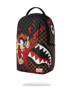 ZAINO SPRAYGROUND LOONEY TUNES TAZ TEAR UP DLXSV BACKPACK NERO