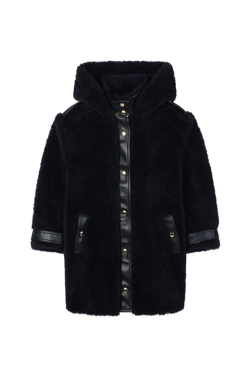 Cappotto in pelliccia sintetica